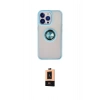 MARSİLYAN™- iPhone 13 Pro Max Kılıf Yörünge Çizgi - Şeffaf Maxco Cam Ekran Koruyucu