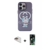 MARSİLYAN™- iPhone 13 Pro Max Kılıf Zirve Form Özel Seri - Şeffaf 360 Full Body Arka Koruyucu + Pers Alüminyum Kamera Lens - GD