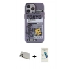 MARSİLYAN™- iPhone 13 Pro Max Kılıf Zirve Form Özel Seri - Şeffaf Pasifik Cam Ekran Koruyucu + Rainbow Kamera Lens Koruma Cam - BZ