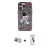 MARSİLYAN™- iPhone 13 Pro Max Kılıf Zirve Form Özel Seri - Şeffaf Pasifik Cam Ekran Koruyucu + Rainbow Kamera Lens Koruma Cam - MR