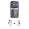 MARSİLYAN™- iPhone 13 Pro Max Kılıf Zirve Form Özel Seri - Şeffaf Pasifik Cam Ekran Koruyucu + Shine Kamera Lens - GD