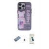 MARSİLYAN™- iPhone 13 Pro Max Kılıf Zirve Form Özel Seri - Şeffaf Pasifik Cam Ekran Koruyucu + Shine Kamera Lens Koruma Cam - PE