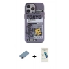 MARSİLYAN™- iPhone 13 Pro Max Kılıf Zirve Form Özel Seri - Şeffaf Pasifik Cam Ekran Koruyucu + Shine Kamera Lens Koruma Cam - GI