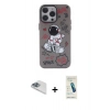 MARSİLYAN™- iPhone 13 Pro Max Kılıf Zirve Form Özel Seri - Şeffaf Pasifik Cam Ekran Koruyucu + Pers Alüminyum Kamera Lens - SABE