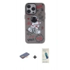 MARSİLYAN™- iPhone 13 Pro Max Kılıf Zirve Form Özel Seri - Şeffaf Pasifik Cam Ekran Koruyucu + Renkli Kamera Lens Koruma Cam - TU