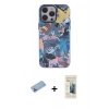 MARSİLYAN™- iPhone 13 Pro Max Kılıf Zirve Form Özel Seri - Siyah 6D Mat Seramik Hayalet Nano Ekran Koruyucu + Shine Kamera Lens Koruma Cam - MI