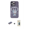 MARSİLYAN™- iPhone 13 Pro Max Kılıf Zirve Form Özel Seri - Siyah 6D Mat Seramik Hayalet Nano Ekran Koruyucu + Renkli Kamera Lens Koruma Cam - TU