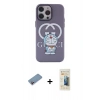 MARSİLYAN™- iPhone 13 Pro Max Kılıf Zirve Form Özel Seri - Siyah 6D Mat Seramik Hayalet Nano Ekran Koruyucu + Shine Kamera Lens Koruma Cam - PE