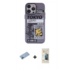 MARSİLYAN™- iPhone 13 Pro Max Kılıf Zirve Form Özel Seri - Siyah 6D Mat Seramik Hayalet Nano Ekran Koruyucu + Shine Kamera Lens Koruma Cam - MI