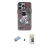 MARSİLYAN™- iPhone 13 Pro Max Kılıf Zirve Form Özel Seri - Siyah 6D Mat Seramik Hayalet Nano Ekran Koruyucu + Shine Kamera Lens Koruma Cam - MI