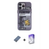 MARSİLYAN™- iPhone 13 Pro Max Kılıf Zirve Form Özel Seri - Siyah Bilvis 5in1 3D Magic Cam Ekran Koruyucu + Metal Kamera Lens Koruma Cam - AKYL