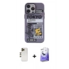 MARSİLYAN™- iPhone 13 Pro Max Kılıf Zirve Form Özel Seri - Siyah Bilvis 5in1 5D Magic Hayalet Cam Ekran Koruyucu + Shine Kamera Lens - GD