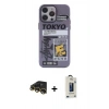 MARSİLYAN™- iPhone 13 Pro Max Kılıf Zirve Form Özel Seri - Siyah Bilvis Hayalet Cam Ekran Koruyucu + Raze Metal Kamera Lens - GD