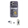 MARSİLYAN™- iPhone 13 Pro Max Kılıf Zirve Form Özel Seri - Siyah Bilvis Hayalet Cam Ekran Koruyucu + Pers Alüminyum Kamera Lens - LT