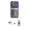 MARSİLYAN™- iPhone 13 Pro Max Kılıf Zirve Form Özel Seri - Siyah Bilvis Hayalet Cam Ekran Koruyucu + Pers Alüminyum Kamera Lens - GI