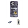 MARSİLYAN™- iPhone 13 Pro Max Kılıf Zirve Form Özel Seri - Siyah Bilvis Hayalet Cam Ekran Koruyucu + Renkli Kamera Lens Koruma Cam - YL
