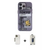 MARSİLYAN™- iPhone 13 Pro Max Kılıf Zirve Form Özel Seri - Siyah Bilvis Hayalet Cam Ekran Koruyucu + Shine Kamera Lens - GD