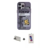 MARSİLYAN™- iPhone 13 Pro Max Kılıf Zirve Form Özel Seri - Siyah Joko 5D Cam + Rainbow Kamera Lens Koruma Cam - BZ