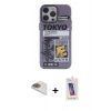 MARSİLYAN™- iPhone 13 Pro Max Kılıf Zirve Form Özel Seri - Siyah Joko 5D Cam + Pers Alüminyum Kamera Lens - GD