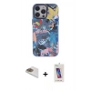 MARSİLYAN™- iPhone 13 Pro Max Kılıf Zirve Form Özel Seri - Siyah Joko 5D Cam + Pers Alüminyum Kamera Lens - GD