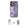 MARSİLYAN™- iPhone 13 Pro Max Kılıf Zirve Form Özel Seri - Siyah Joko 5D Cam + Shine Kamera Lens - GD