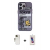MARSİLYAN™- iPhone 13 Pro Max Kılıf Zirve Form Özel Seri - Siyah Joko 5D Cam + Shine Kamera Lens - GD
