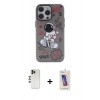 MARSİLYAN™- iPhone 13 Pro Max Kılıf Zirve Form Özel Seri - Siyah Joko 5D Cam + Shine Kamera Lens - GD