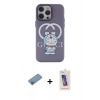 MARSİLYAN™- iPhone 13 Pro Max Kılıf Zirve Form Özel Seri - Siyah Joko 5D Cam + Shine Kamera Lens Koruma Cam - PE
