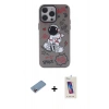 MARSİLYAN™- iPhone 13 Pro Max Kılıf Zirve Form Özel Seri - Siyah Joko 5D Cam + Shine Kamera Lens Koruma Cam - PE