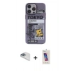 MARSİLYAN™- iPhone 13 Pro Max Kılıf Zirve Form Özel Seri - Siyah Joko 5D Cam + Pers Alüminyum Kamera Lens - SABE
