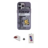 MARSİLYAN™- iPhone 13 Pro Max Kılıf Zirve Form Özel Seri - Siyah Joko 5D Cam + Pers Alüminyum Kamera Lens - KI