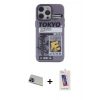 MARSİLYAN™- iPhone 13 Pro Max Kılıf Zirve Form Özel Seri - Siyah Joko 5D Cam + Rainbow Kamera Lens Koruma Cam - MI