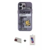 MARSİLYAN™- iPhone 13 Pro Max Kılıf Zirve Form Özel Seri - Siyah Joko 5D Cam + Rainbow Kamera Lens Koruma Cam - KI