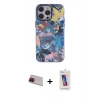 MARSİLYAN™- iPhone 13 Pro Max Kılıf Zirve Form Özel Seri - Siyah Joko 5D Cam + Rainbow Kamera Lens Koruma Cam - KI