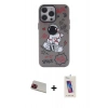 MARSİLYAN™- iPhone 13 Pro Max Kılıf Zirve Form Özel Seri - Siyah Joko 5D Cam + Rainbow Kamera Lens Koruma Cam - KI