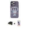 MARSİLYAN™- iPhone 13 Pro Max Kılıf Zirve Form Özel Seri - Siyah Joko 5D Cam + Raze Metal Kamera Lens - GD