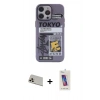 MARSİLYAN™- iPhone 13 Pro Max Kılıf Zirve Form Özel Seri - Siyah Joko 5D Cam + Rainbow Kamera Lens Koruma Cam - REGD