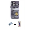 MARSİLYAN™- iPhone 13 Pro Max Kılıf Zirve Form Özel Seri - Siyah Joko 5D Cam + Shine Kamera Lens Koruma Cam - MI
