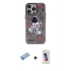MARSİLYAN™- iPhone 13 Pro Max Kılıf Zirve Form Özel Seri - Siyah Joko 5D Cam + Shine Kamera Lens Koruma Cam - MI