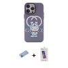 MARSİLYAN™- iPhone 13 Pro Max Kılıf Zirve Form Özel Seri - Siyah Joko 5D Cam + Shine Kamera Lens Koruma Cam - MI