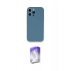 MARSİLYAN™- iPhone 13 Pro Max Kılıf Zirve Modern Özel Seri - Siyah Bilvis 5in1 3D Magic Cam Ekran Koruyucu