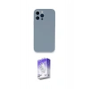 MARSİLYAN™- iPhone 13 Pro Max Kılıf Zirve Modern Özel Seri - Siyah Bilvis 5in1 3D Magic Cam Ekran Koruyucu