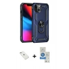 MARSİLYAN™- iPhone 14 Kılıf Ahenk Klasik Koleksiyonu - Şeffaf Royal Nano Ekran Koruyucu + Diamond Kamera Lens - SABE