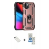 MARSİLYAN™- iPhone 14 Kılıf Ahenk Klasik Koleksiyonu - Şeffaf Royal Nano Ekran Koruyucu + Diamond Kamera Lens - SABE