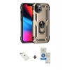 MARSİLYAN™- iPhone 14 Kılıf Ahenk Klasik Koleksiyonu - Şeffaf Royal Nano Ekran Koruyucu + Diamond Kamera Lens - SABE