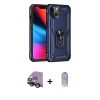 MARSİLYAN™- iPhone 14 Kılıf Ahenk Klasik Koleksiyonu - Siyah Joko Magic 5D Cam + Raze Metal Kamera Lens - SH