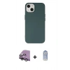 MARSİLYAN™- iPhone 14 Kılıf Ahenk Serisi - Siyah Joko Magic 5D Cam + Raze Metal Kamera Lens - GS