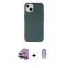 MARSİLYAN™- iPhone 14 Kılıf Ahenk Serisi - Siyah Joko Magic 5D Cam + Raze Metal Kamera Lens - KI
