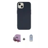 MARSİLYAN™- iPhone 14 Kılıf Ahenk Serisi - Siyah Joko Magic 5D Cam + Raze Metal Kamera Lens - KI