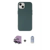 MARSİLYAN™- iPhone 14 Kılıf Ahenk Serisi - Siyah Joko Magic 5D Cam + Raze Metal Kamera Lens - SH